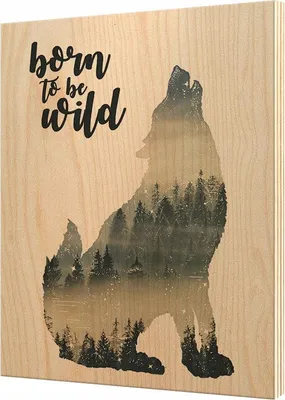 Produktbild von Holzposter Bild auf Sperrholz 28x39cm SP658