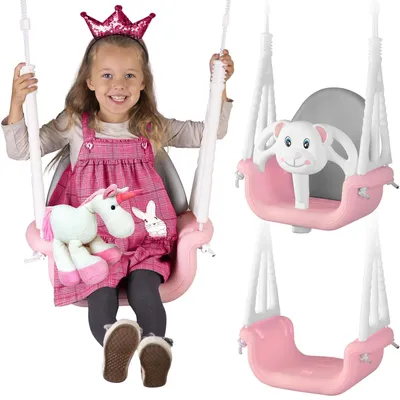 Obrázok produktu pre Medvedík 3v1 vedro hojdačka Ricokids ružová