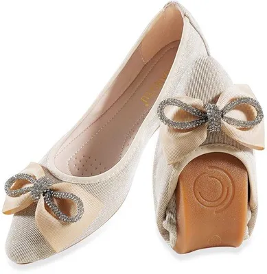 Produktbild von Ballerina-Schuhe für Damen – Bequem – Leicht – Lässig – Slip-ons – Spitz zulaufende Spitze – Weiche Gummisohlen – Flache Sohlen