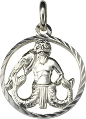 Produktbild von F Anhänger 925/- Sterling Silber 2,1cm weiß 371240541WS