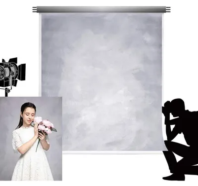 Obrázok produktu pre Fotopozadie, sivé, abstraktný vzor, mikrovlákno, rozmery 2x3 metre