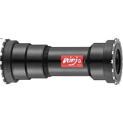 A product shot of a bicycle bottom bracket.