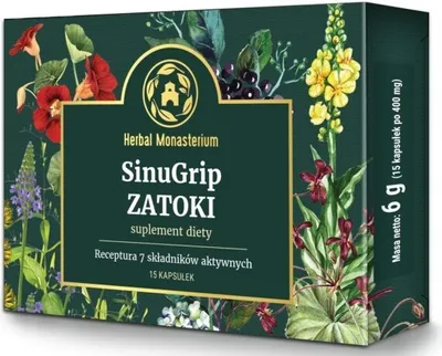 Produktbild von Herbal Monasterium SinuGrip Sinus 15 Kapseln