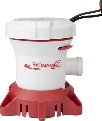 Obrázek produktu pro TSUNAMI MK2 500 GPH kalové čerpadlo s hadicovou přípojkou, 12V Attwood 5606B-1
