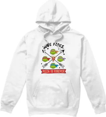 Image de Teenage Mutant Ninja Turtles - Sweat à capuche "Pizza Is Forever" TV8785 (S) (Blanc)