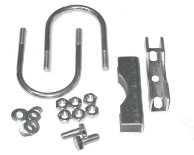 Produktbild von 1 x Set Klemmschelle für Stützrad - Halter - Deichselrohr Ø70 mm