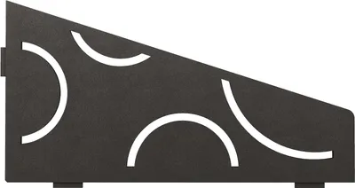 Immagine prodotto di Schlüter SES3D6TSDA-E-S3 Ablage Curve 62x295x154mm Dunkelanthrazit
