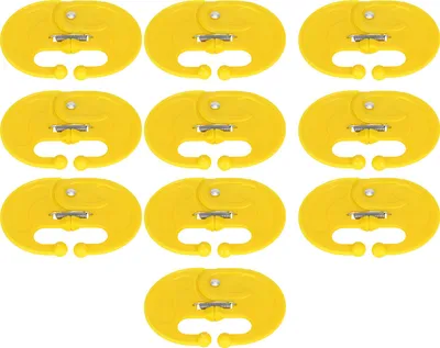 Produktbild von 10PCS ABS Kuh Nase Dorn Kalb Weaner Saugen Preventer Bauernhof Tier Vieh Fütterung Ausrüstung