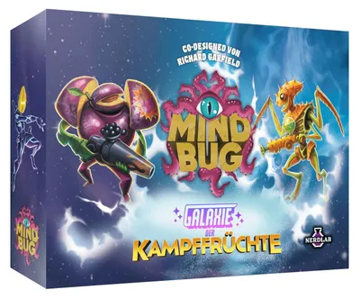 Produktbild von Mindbug: Galaxie der Kampffrüchte – Sci-Fi Kartenduell für 2