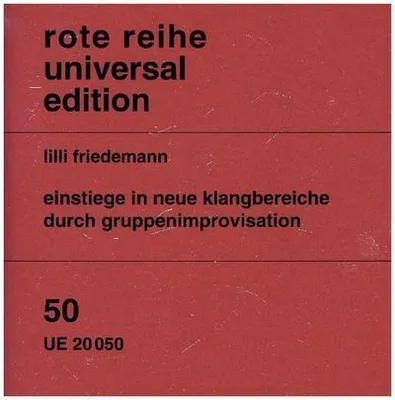 Produktbild von Einstiege in neue Klangbereiche durch Gruppenimprovisation