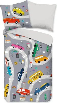 Produktbild von Duvet cover Pure 135x200 + 1* 80x80 cm - cars