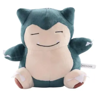 Produktbild von Relaxo Plüschtier 17 cm – Pokémon Kuscheltier – Weiches Spielzeug für Kinder