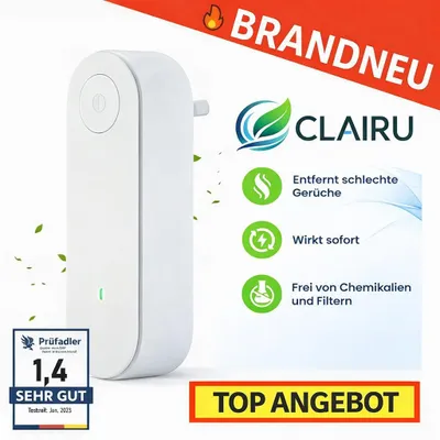 Produktbild von Clairu™ Luftreiniger Ionischer Luftaufbereiter zur Verbesserung der Luftqualität