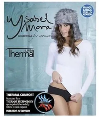 Schwarzes Thermoshirt mit langen Ärmeln für Damen und Herren