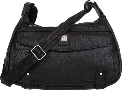 Produktbild von Charm&Shape Damen Umhängetasche, mittelgroß, Schwarz