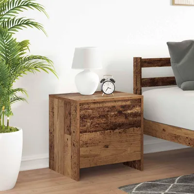 Immagine prodotto di vidaXL Comodino in legno vecchio 45 x 34 x 44,5 cm Materiale a base di legno