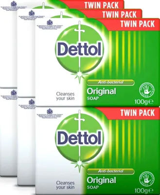 Obrázok produktu pre Antibakteriálne hygienické mydlo DETTOL „ORIGINAL“ – 6 x 100 g