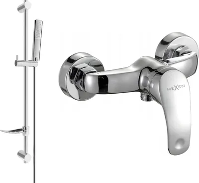 Image de Fabia DF72 mitigeur de douche avec accessoires, chromé (74654DF72-00)