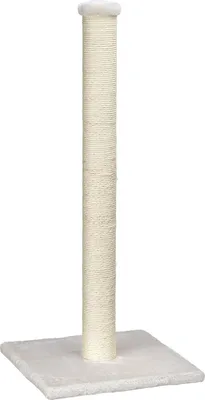 Produktbild von Katzenkratzbaum - 90 cm hoch - beige - ideal zum Klettern und Kratzen
