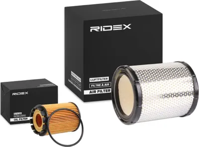 Produktbild von RIDEX Filterset Inspektionspaket Filtersatz für CITROËN Berlingo / Berlingo First (MF, GJK, GFK) passend für PEUGEOT 106 II Schrägheck (1A, 1C) 205 II