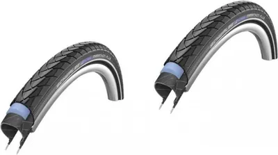 Produktbild von Schwalbe 2 x Reifen Drahtreifen MARATHON PLUS 28x1.75\" 47-622 Reflex E-50