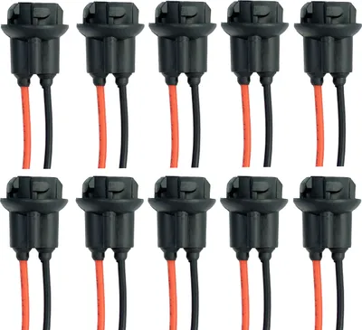 Produktbild von 10x T10 W5W Fassung Stecker Lampenfassung Standlicht Parklicht Glas Sockel Glassockel Stecksockel W3W WY5W W2,1X9,5d