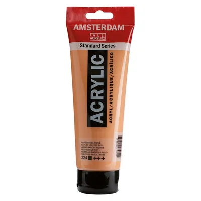 Immagine prodotto di Amsterdam Serie Standard Tubo di vernice acrilica 250 ml - Giallo Napoli Rosso 224