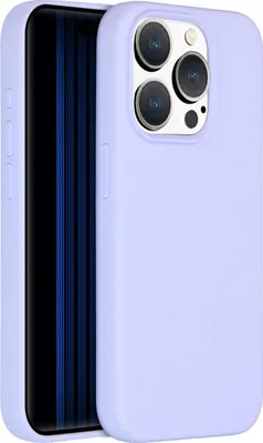 Produktbild von Accezz Liquid Silikoncase iPhone 15 Pro - Violett