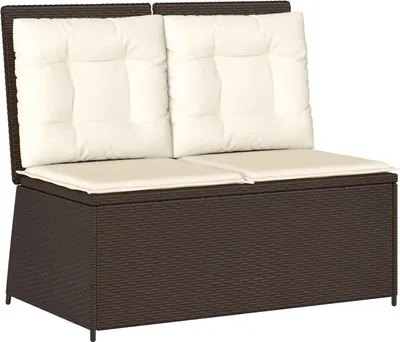 Immagine prodotto di Panchina da giardino Marrone polyrattan
