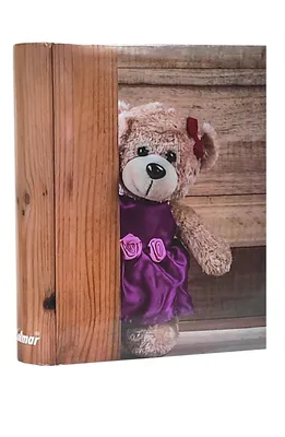 Obrázok produktu pre DETSKÉ ŠITÉ ALBUM na 100 fotografií 10x15 cm, s popisom TEDDY GIRL