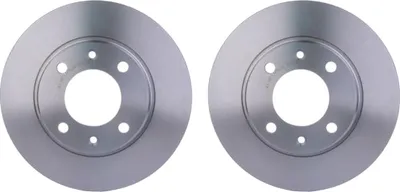 Produktbild von 2 Bremsscheiben voll Ø 71 mm 8 mm HELLA passend für u.a. PEUGEOT 205