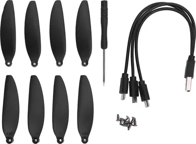 Produktbild von 2,52 Zoll Drohnenpaddel Leichte Requisiten niedriger Rauschpropeller Ersatz für die Mini -Serie E88 E58