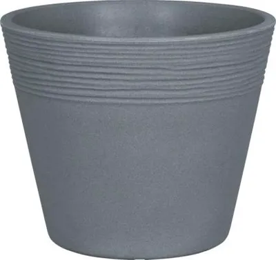 Produktbild von Blumentopf geli Napoli Kunststoff Ø 46,3 cm H 39 cm betonfarbe hell