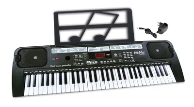 Produktbild von MeMe James, Spielzeug-Musikinstrument, MIDI-Keyboard, 5 Jahr(e), Schwarz