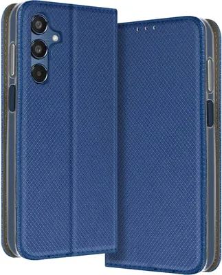 Image de Avizar, étui portefeuille pour Samsung Galaxy M35, porte-carte et support, bleu