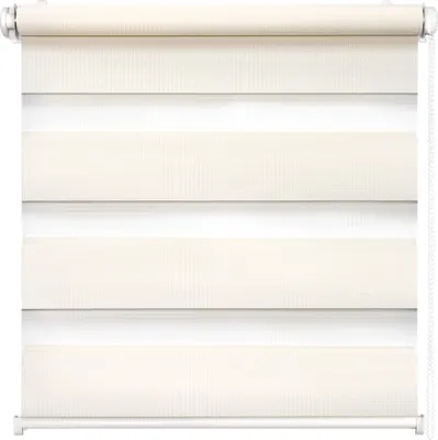 Produktbild von Doppelrollo Natural, Creme, 75x150cm - Duo-Rollo