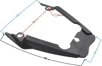 Immagine prodotto di Alloggiamento fanale posteriore per ciclomotore FR 2, parte 1