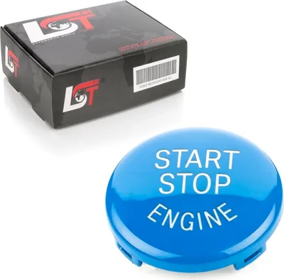 Produktbild von Start Stop Engine Knopf Abdeckung blau für BMW 1er 3er 5er X1 Z4 E-Serie