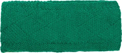 Produktbild von styleBREAKER Damen Strick Stirnband einfarbig mit Rauten Muster, Thermo Fleece Futter, Winter Headband Uni 04026062