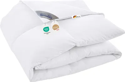 Produktbild von Daunendecke warme premium Daunen Bettdecke 135x200 Daunenpass 850g