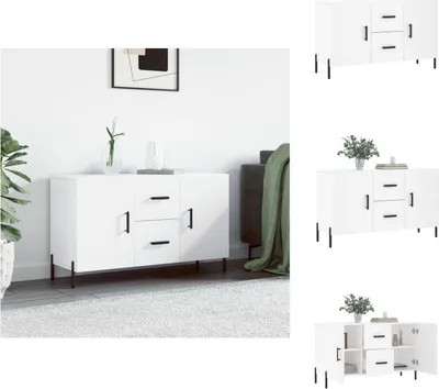 Obrázek produktu pro vidaXL Příborník bílý 100x36x60 cm materiál na bázi dřeva - Příborníky