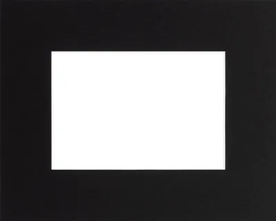 Obrázek produktu pro Ceanothe Standardní pasparta 24 x 30 cm s rámečkem 13 x 18 cm, černá