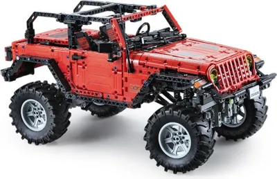 Produktbild von CaDA Bausteine ??Auto Offroad Ferngesteuert Rot 1941 Elements