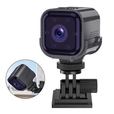 Produktbild von Mini WLAN Überwachungskamera 1080P Full HD,Akku-Sicherheitskamera mit Bewegungserkennung, Infrarot-Nachtsicht, 2-Wege-Audio & App-Steuerung