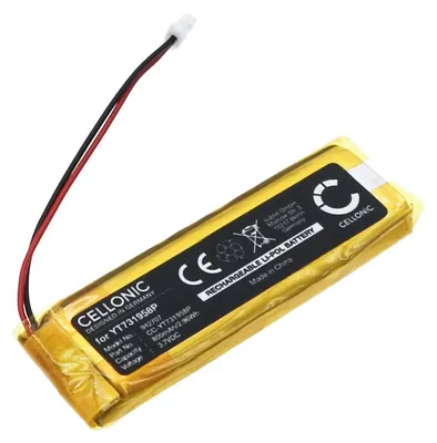 Produktbild von CELLONIC, Akku für Headset kompatibel mit Sena 50R (2-Pin)(800mAh, 3.7V) Ersatzakku YT731958P