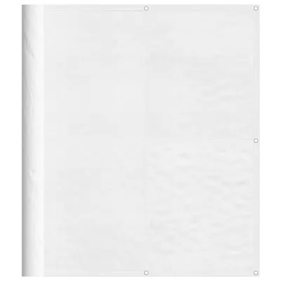 Image de Écran de balcon blanc 120x800 cm 100% polyester oxford