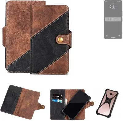 Produktbild von K-S-Trade Handyhülle Schutzhülle Bookstyle Case kompatibel mit Leica Leitz Phone 3 Klapphülle Cover Hülle Schutztasche 1x