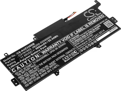 Produktbild von TECHTEK Laptop Akkus Kompatibel mit [Asus] UX330UA, UX330UA-1A, UX330UA-1B, UX330UA-1C, UX330UAK, Zenbook UX330UA, Zenbook UX330UA-AH54, Zenbook UX33