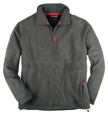 Produktbild von Marc & Mark Fleecejacke Übergröße grau