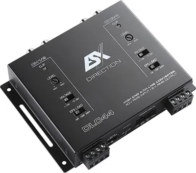 Obrázek produktu pro ESX DLC44, 600 ohm, Černá, 1 - 15 V, 140 mm, 100 mm, 28 mm